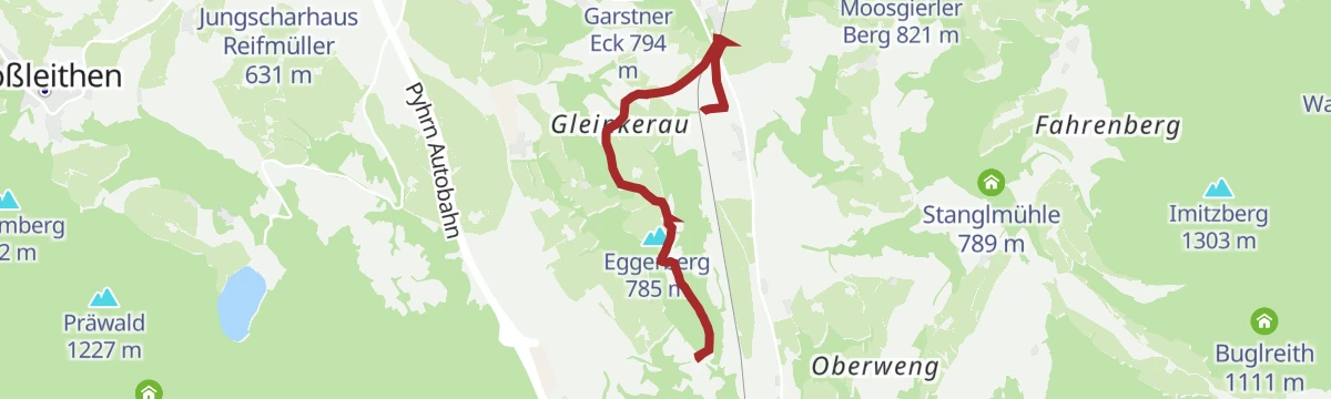 Route map: Eggerbauer Runde